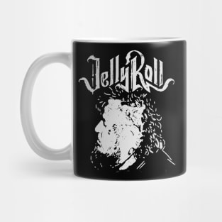 Jelly roll lineart face Mug